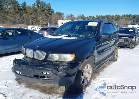 2001 BMW X5 4.4 z USA, uszkodzony, nr VIN WBAFB33541LH24903